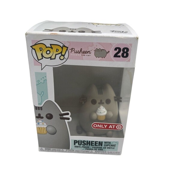 Funko Pop! Pusheen the Cat with Cupcake #28 Target Exclusive Vinyl Figure - Picture 1 of 11